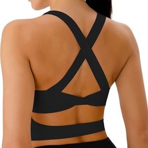 Criss- Cross Workout Sport Bra